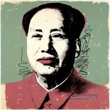 Mao Zedong 2 Andy Warhol Ölgemälde